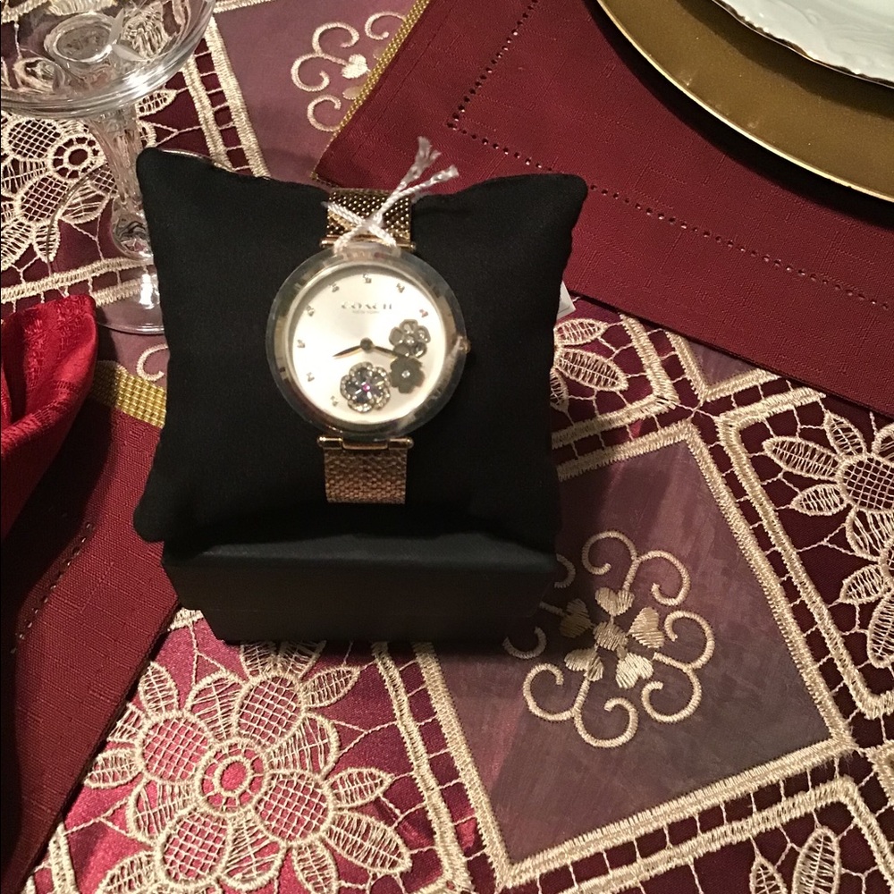 Coach Ladies Park Crystal Watch - Picture 5 of 9